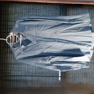 Tommy Hilfiger long sleeve blue dress shirt size 3x mint